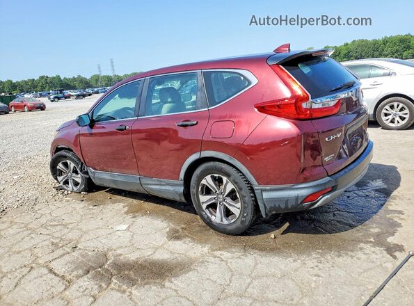 7FARW5H31HE012256 2017 HONDA CR-V Burgundy Задня ліва чверть