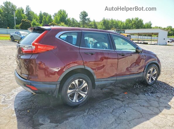 7FARW5H31HE012256 2017 HONDA CR-V Burgundy Задня права чверть