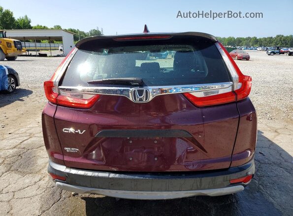 7FARW5H31HE012256 2017 HONDA CR-V Burgundy Вид ззаду