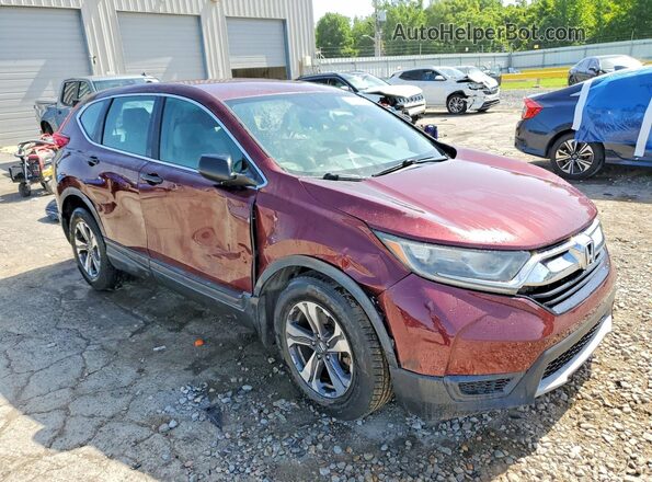 7FARW5H31HE012256 2017 HONDA CR-V Burgundy Передня права чверть