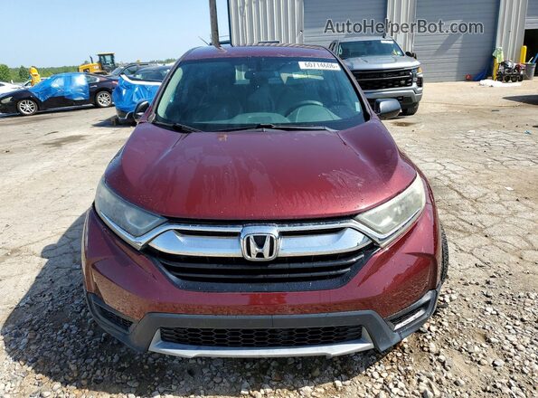 7FARW5H31HE012256 2017 HONDA CR-V Burgundy Вид спереду