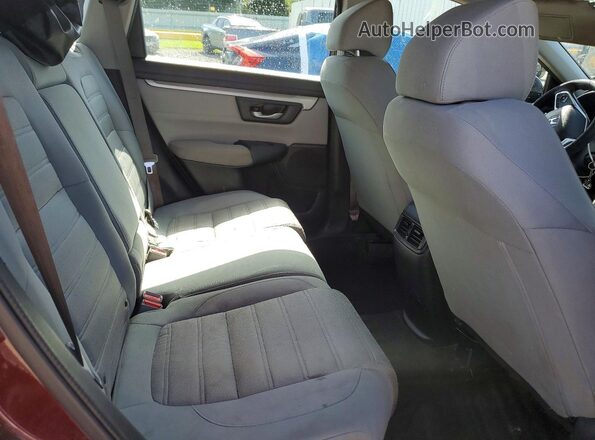 7FARW5H31HE012256 2017 HONDA CR-V Burgundy Вид задньої частини салону
