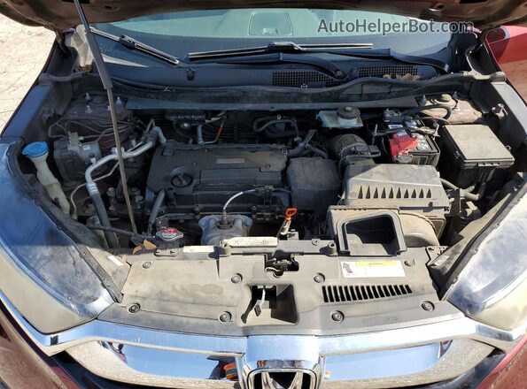 7FARW5H31HE012256 2017 HONDA CR-V Burgundy Вид підкапотного простору