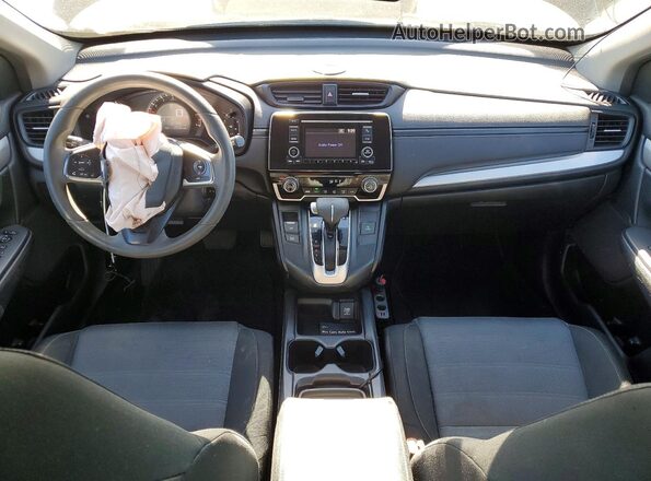 7FARW5H32HE004599 2017 HONDA CR-V Black Dashboard view