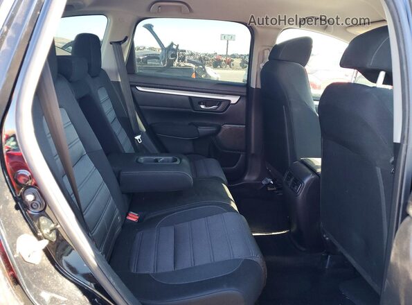 7FARW5H32HE004599 2017 HONDA CR-V Black Rear interior view