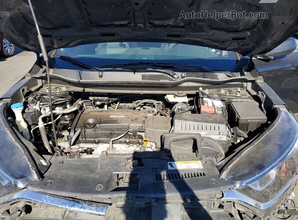 7FARW5H32HE004599 2017 HONDA CR-V Black Engine compartment view