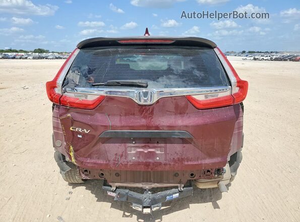 7FARW5H32HE015294 2017 HONDA CR-V Maroon Rear view