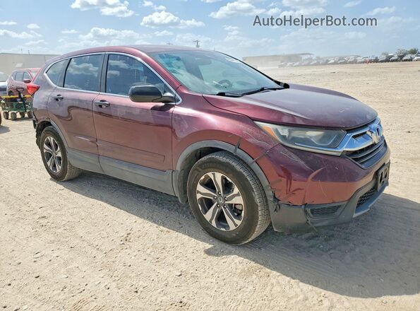 7FARW5H32HE015294 2017 HONDA CR-V Maroon Front right