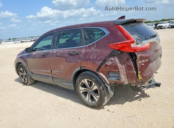 7FARW5H32HE015294 2017 HONDA CR-V Maroon Rear left