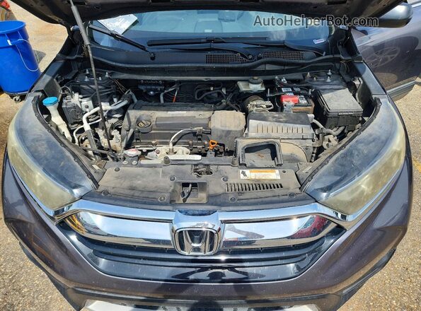 7FARW5H33HE000058 2017 HONDA CR-V Gray Engine compartment view