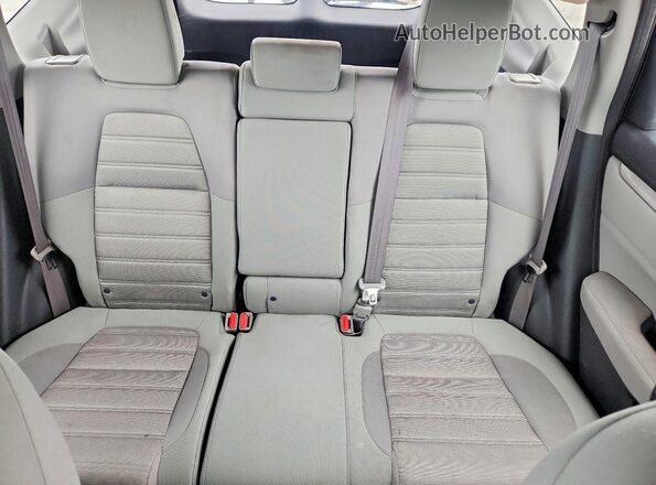7FARW5H33HE009732 2017 HONDA CR-V Blue Rear seats view