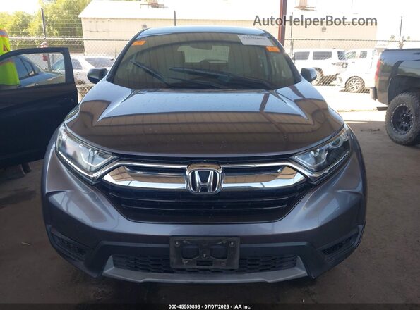 7FARW5H36HE000958 2017 HONDA CR-V Gray Vista del cuadro de instrumentos
