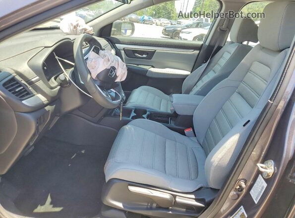 7FARW5H36HE005433 2017 HONDA CR-V Gray Вид салону спереду