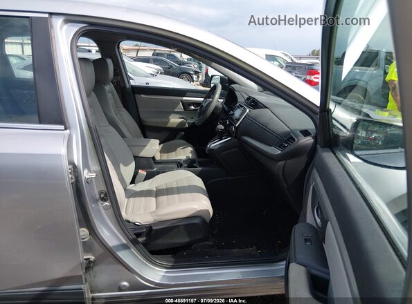 7FARW5H36HE006016 2017 HONDA CR-V Silver წინა სალონის ხედი