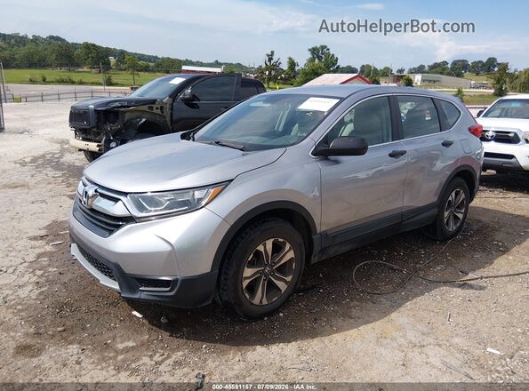 7FARW5H36HE006016 2017 HONDA CR-V Silver წინა მარცხენა ხედი სამი მეოთხედიდან