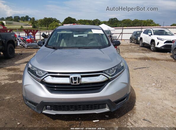 7FARW5H36HE006016 2017 HONDA CR-V Silver ხელსაწყოთა პანელის ხედი