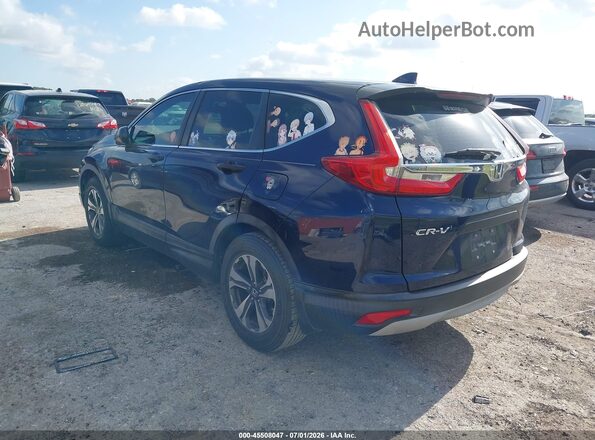 7FARW5H36HE009417 2017 HONDA CR-V Blue Rear left