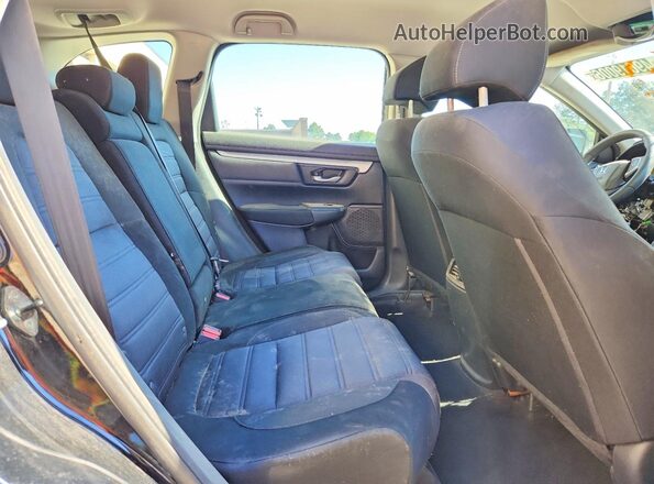 7FARW5H37HE013394 2017 HONDA CR-V Black Սալոնի հետևի տեսք