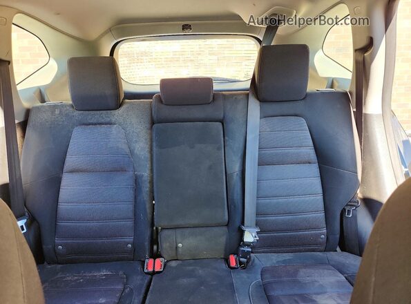 7FARW5H37HE013394 2017 HONDA CR-V Black Հետևի նստատեղերի տեսք