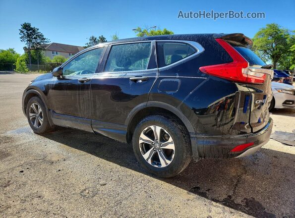 7FARW5H37HE013394 2017 HONDA CR-V Black Հետևի ձախ