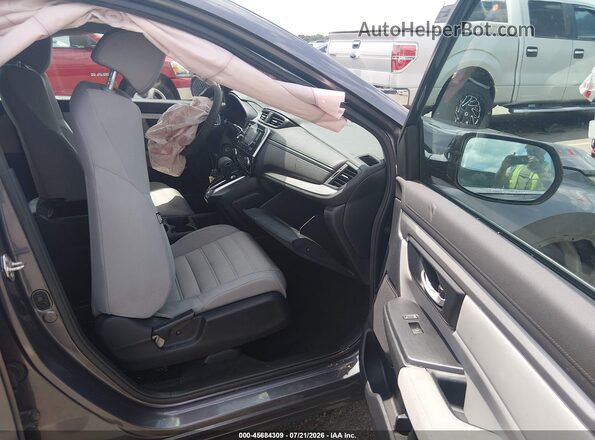 7FARW5H39HE008018 2017 HONDA CR-V Gray წინა სალონის ხედი