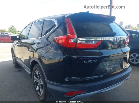 7FARW5H39JE000135 2018 HONDA CR-V Black Tył lewy