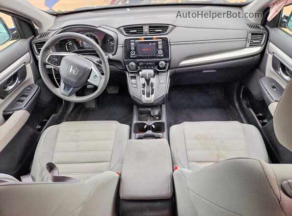 7FARW5H3XHE006682 2017 HONDA CR-V Black Dashboard view