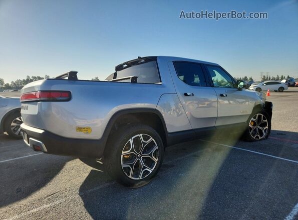 7FCTGAAA2NN011852 2022 RIVIAN R1T Серебряный Задняя правая четверть
