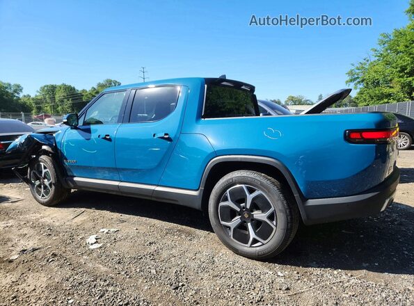 7FCTGAAA6NN014186 2022 RIVIAN R1T Blue Հետևի ձախ