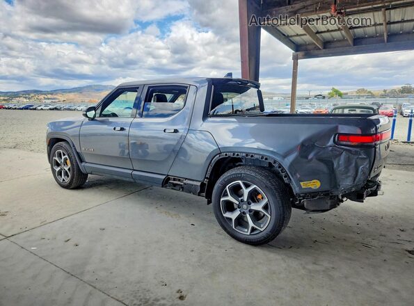 7FCTGAAA9NN013484 2022 RIVIAN R1T Серый Задняя левая четверть