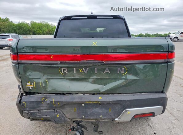 7FCTGAAA9PN017439 2023 RIVIAN R1T Green Widok z tyłu