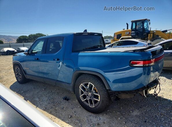 7FCTGAAAXNN010495 2022 RIVIAN R1T Blue უკანა მარცხენა