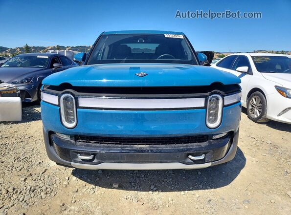 7FCTGAAAXNN010495 2022 RIVIAN R1T Blue წინა ხედი