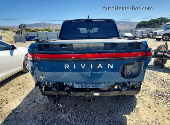 7FCTGAAAXNN010495 2022 RIVIAN R1T Blue უკანა ხედი