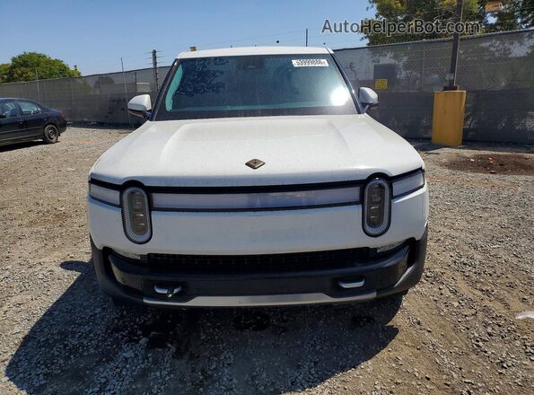 7FCTGAAAXNN015566 2022 RIVIAN R1T White წინა ხედი