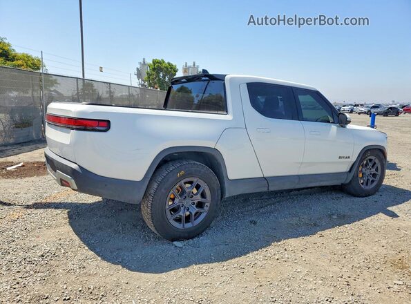 7FCTGAAAXNN015566 2022 RIVIAN R1T White უკანა მარჯვენა