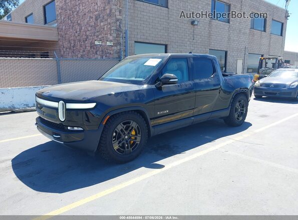 7FCTGAAAXPN020981 2023 RIVIAN R1T Black წინა მარცხენა ხედი სამი მეოთხედიდან