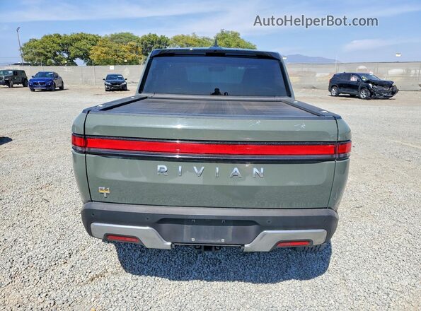 7FCTGAAL3NN003129 2022 RIVIAN R1T Green Vista trasera