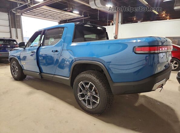 7FCTGAAL9NN003619 2022 RIVIAN R1T Синий Задняя левая четверть