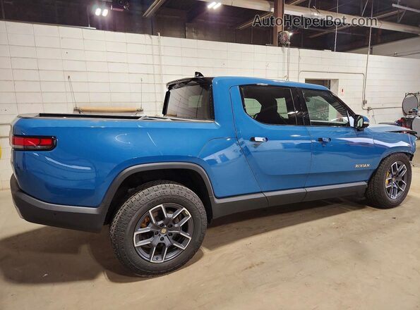 7FCTGAAL9NN003619 2022 RIVIAN R1T Синий Задняя правая четверть