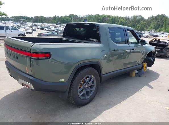 7FCTGAAL9NN005547 2022 RIVIAN R1T Green უკანა მარჯვენა