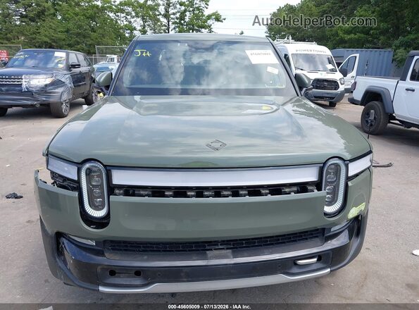 7FCTGAAL9NN005547 2022 RIVIAN R1T Green ხელსაწყოთა პანელის ხედი