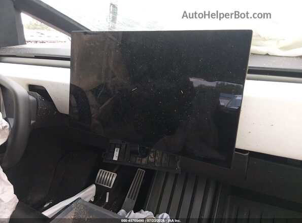 7G2CEHED0RA018354 2024 TESLA CYBERTRUCK Silver Вид задніх сидінь