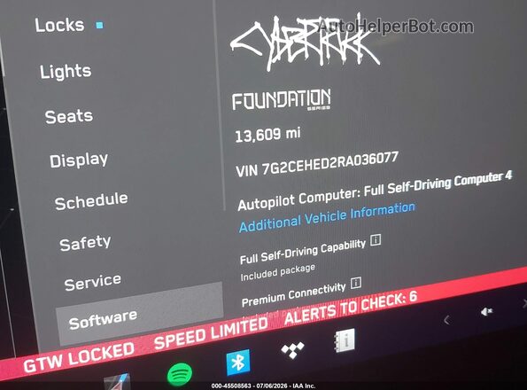 7G2CEHED2RA036077 2024 TESLA CYBERTRUCK Black Вид задніх сидінь