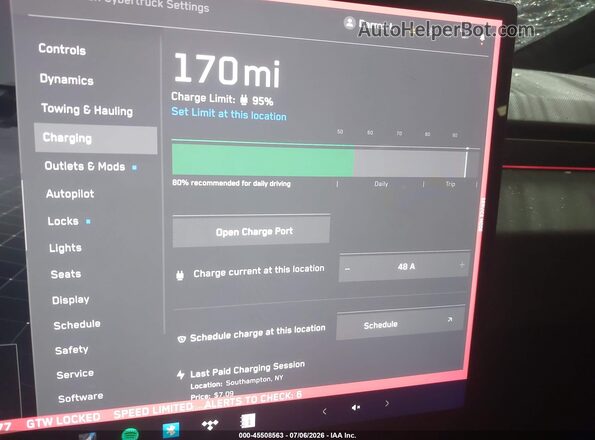 7G2CEHED2RA036077 2024 TESLA CYBERTRUCK Black 