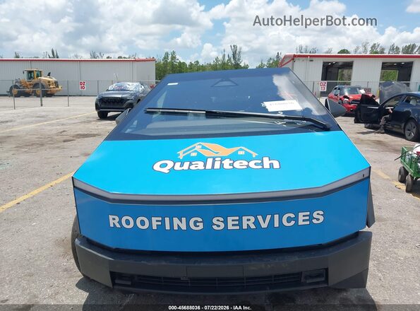 7G2CEHED2SA071112 2025 TESLA CYBERTRUCK Серый Вид сзади
