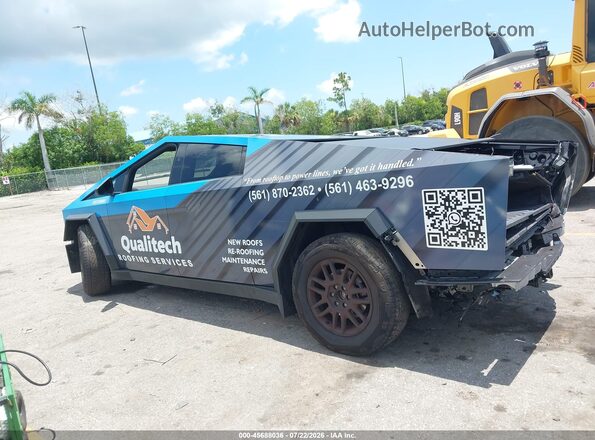 7G2CEHED2SA071112 2025 TESLA CYBERTRUCK Серый Задняя левая четверть