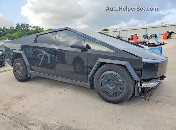 7G2CEHED3RA048206 2024 TESLA CYBERTRUCK Черный Передняя правая четверть