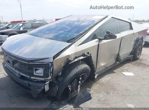 7G2CEHED3SA073449 2025 TESLA CYBERTRUCK Gray წინა ხედი