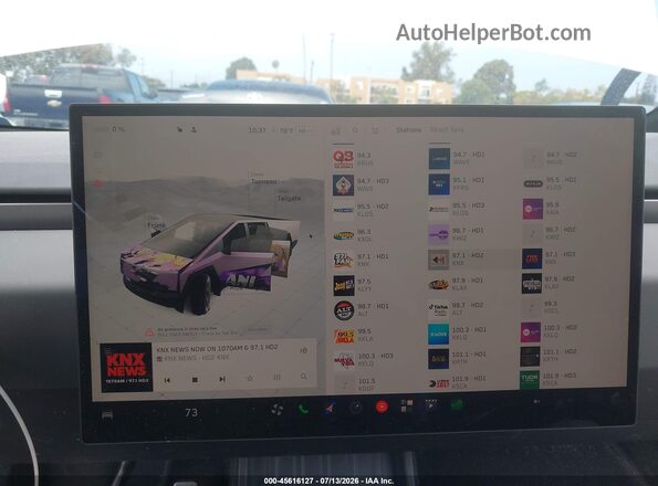 7G2CEHED3SA073449 2025 TESLA CYBERTRUCK Gray 